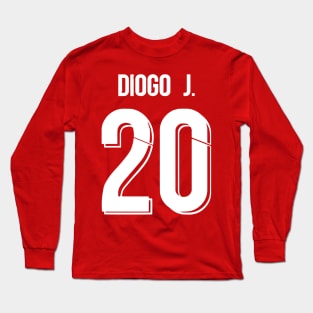 Diogo Jota Home Jersey Long Sleeve T-Shirt